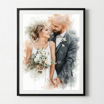 Your Wedding Photo as an Artwork | Perfect Wedding Gift